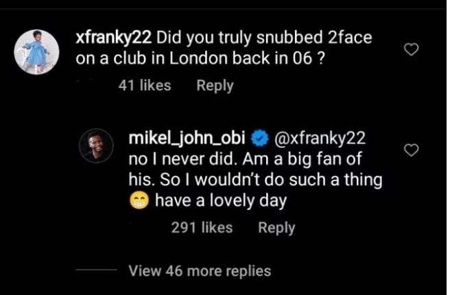 Mikel Obi speaks on his beef with 2face